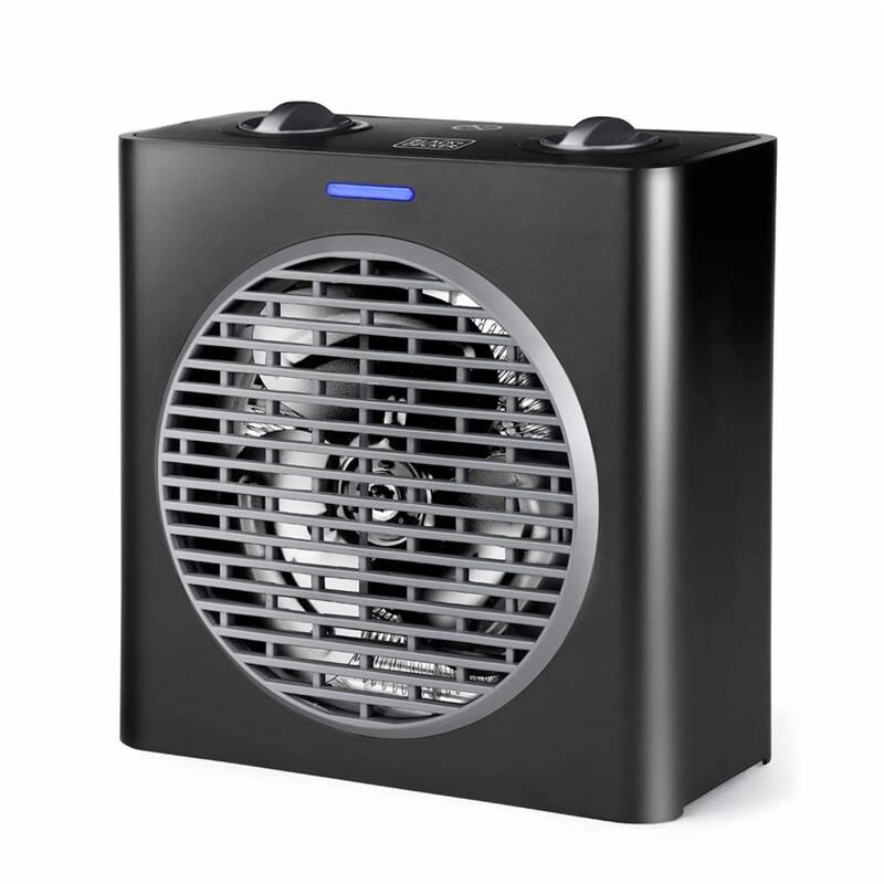Teplovzdušný ventilátor Black Decker BXSH2003E černý