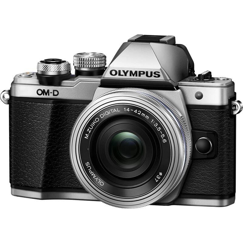 Digitální fotoaparát Olympus E-M10 Mark II 14-42 KIT stříbrný