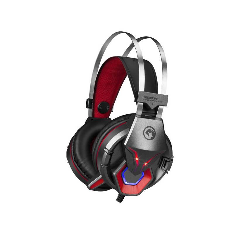 Headset Marvo HG8914 černý červený