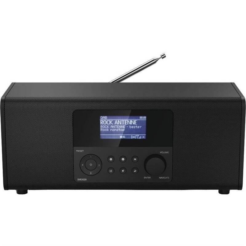 Internetový radiopřijímač Hama DIR3020 černý