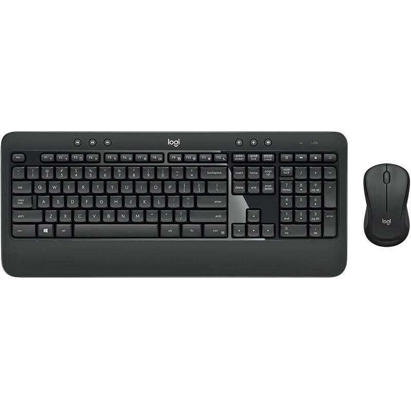 Klávesnice s myší Logitech Advanced Combo, CZ SK černá, Klávesnice, s, myší, Logitech, Advanced, Combo, CZ, SK, černá