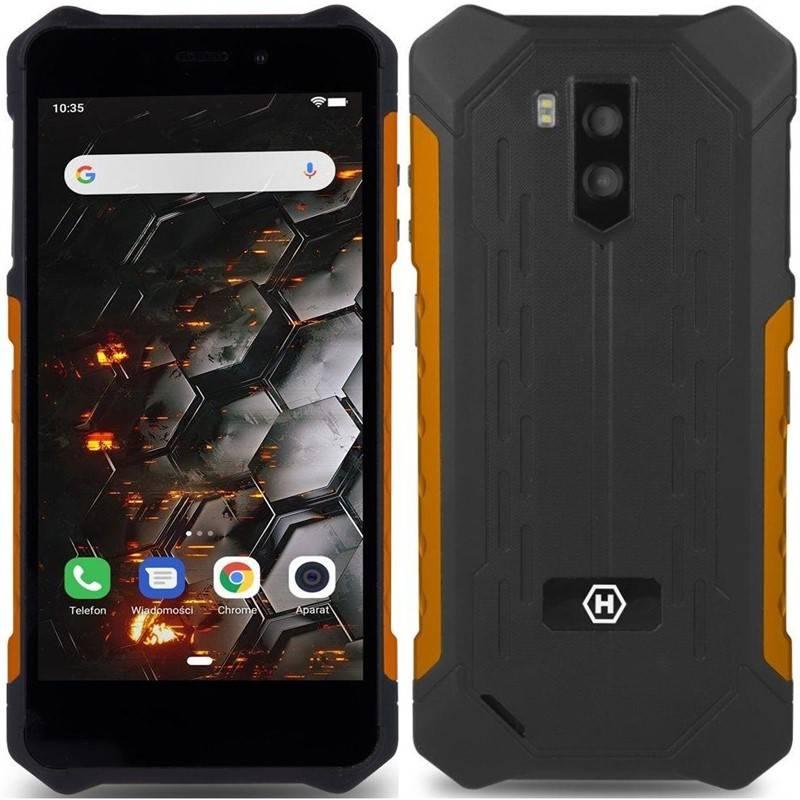 Mobilní telefon myPhone Hammer Iron 3 3G černý oranžový, Mobilní, telefon, myPhone, Hammer, Iron, 3, 3G, černý, oranžový