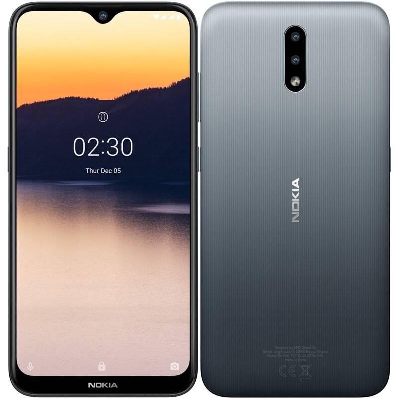Mobilní telefon Nokia 2.3 šedý