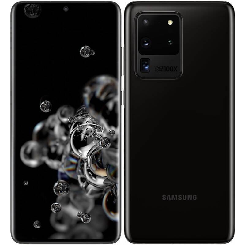 Mobilní telefon Samsung Galaxy S20 Ultra 5G černý, Mobilní, telefon, Samsung, Galaxy, S20, Ultra, 5G, černý
