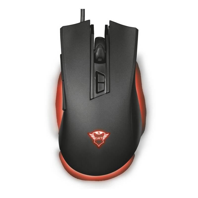 Myš Trust GXT 121 Zeebo černá