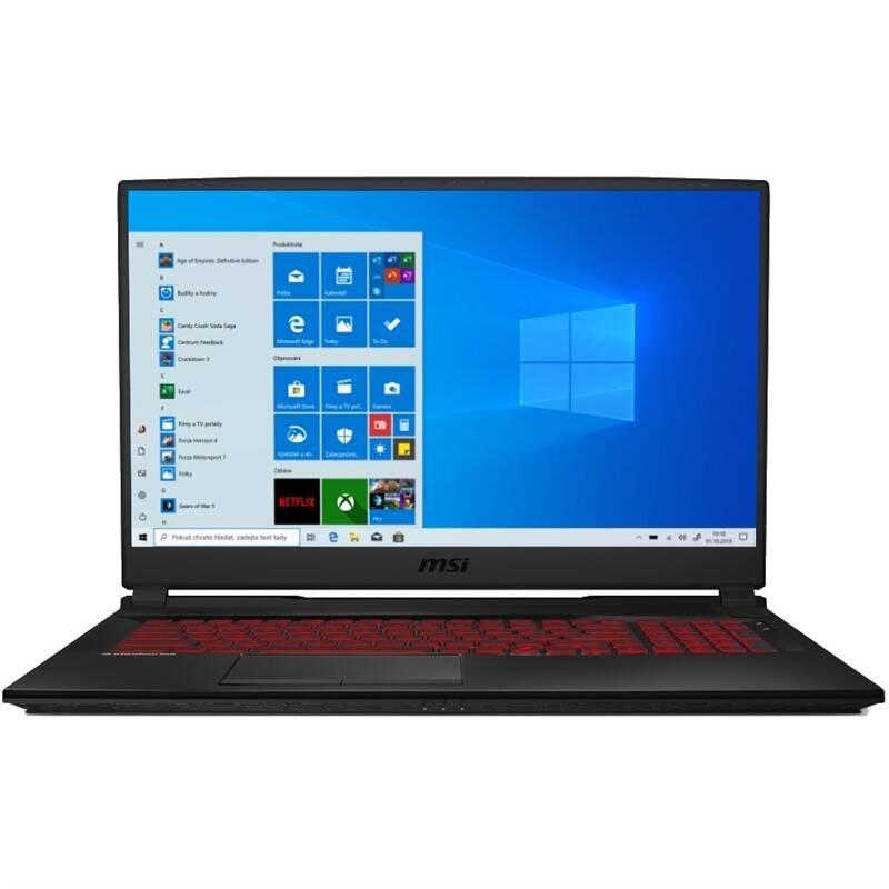 Notebook MSI GL75 9SD černý