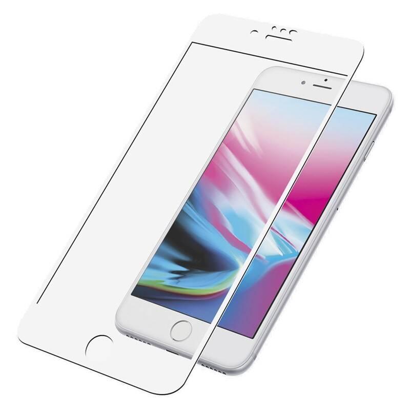 Ochranné sklo PanzerGlass Edge-to-Edge pro Apple iPhone 6 6s 7 8 Plus bílé