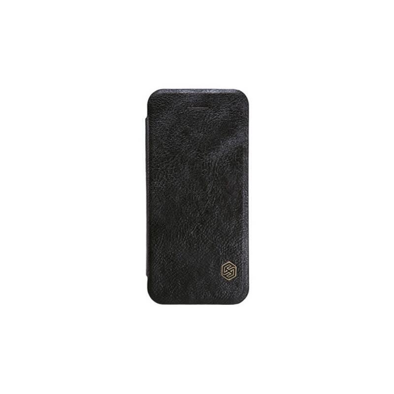 Pouzdro na mobil flipové Nillkin Qin Book pro Apple iPhone 5 5s SE černé