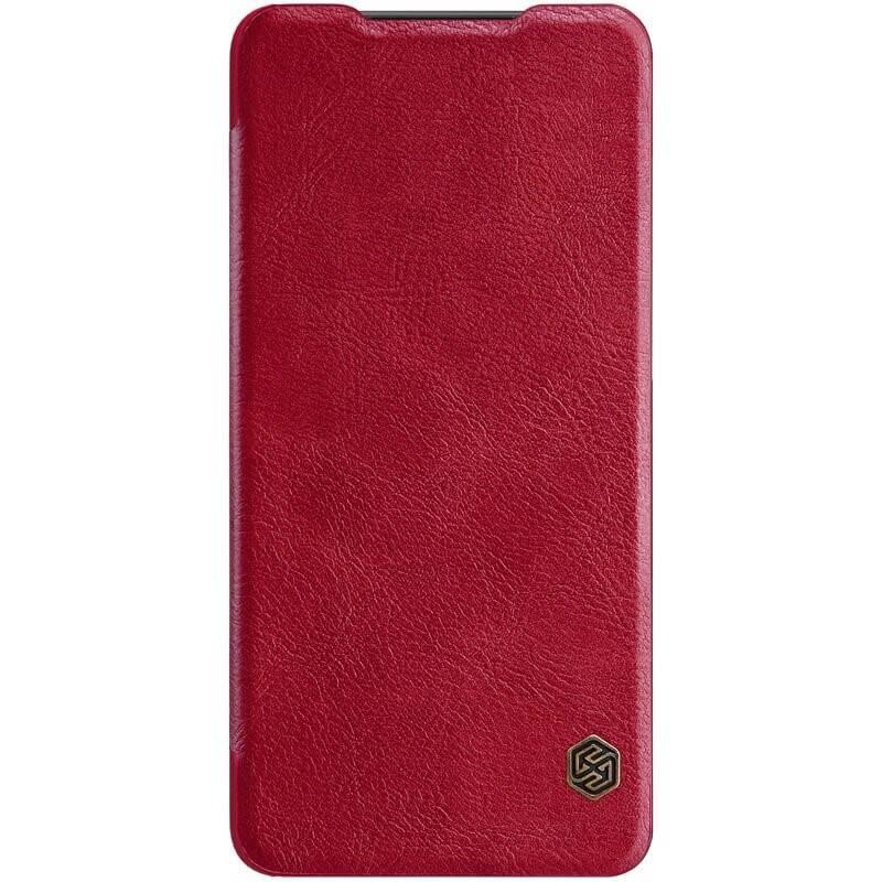 Pouzdro na mobil flipové Nillkin Qin Book pro Samsung Galaxy A40 červené