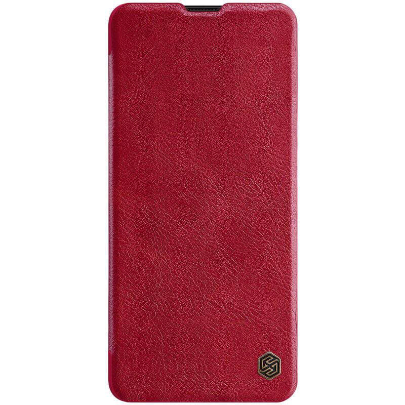 Pouzdro na mobil flipové Nillkin Qin Book pro Samsung Galaxy A51 červené