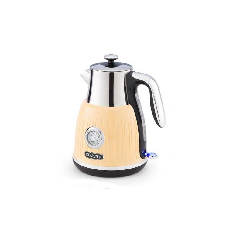 Rychlovarná konvice Klarstein Cancan krémová