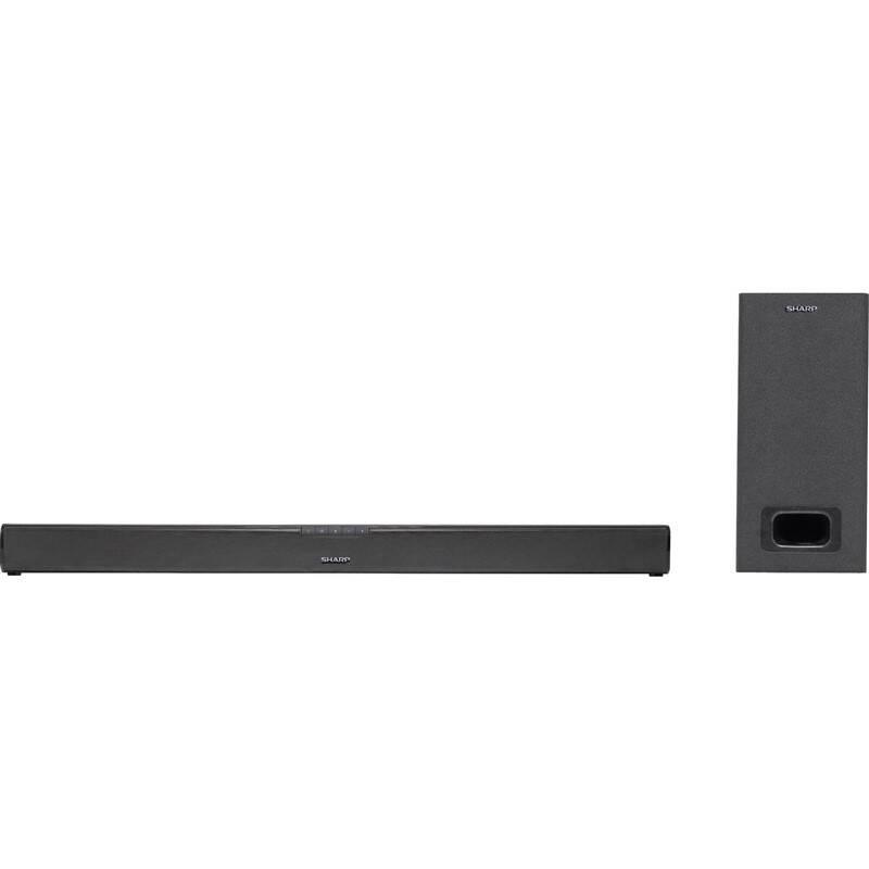 Soundbar Sharp HT-SBW110 černý stříbrný, Soundbar, Sharp, HT-SBW110, černý, stříbrný