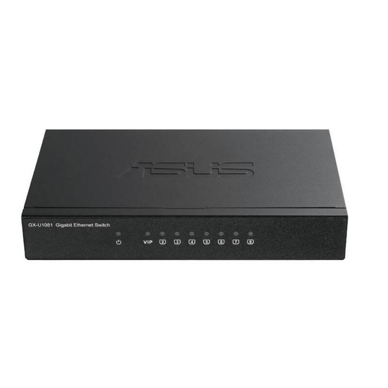 Switch Asus GX-U1081 - 8x Gigabit LAN