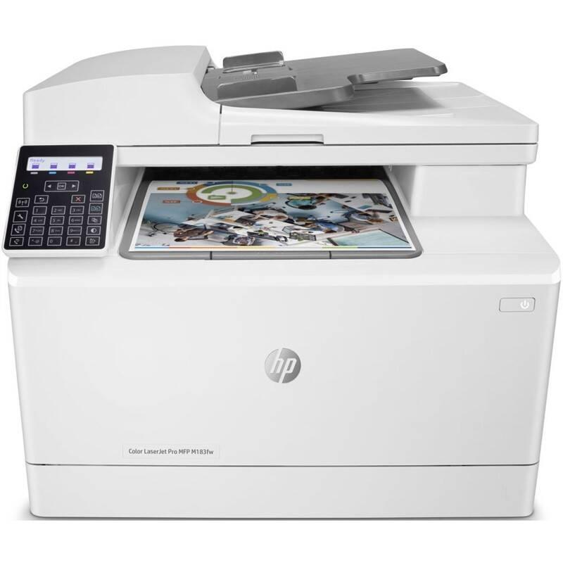 Tiskárna multifunkční HP Color LaserJet Pro MFP M183fw bílý