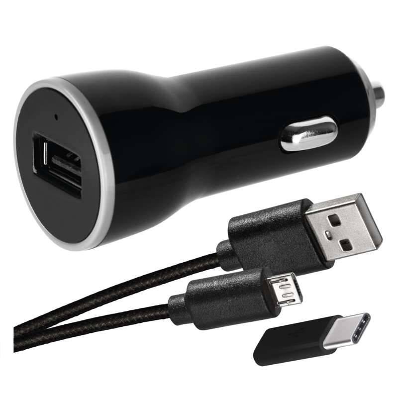 Adaptér do auta EMOS 1x USB,