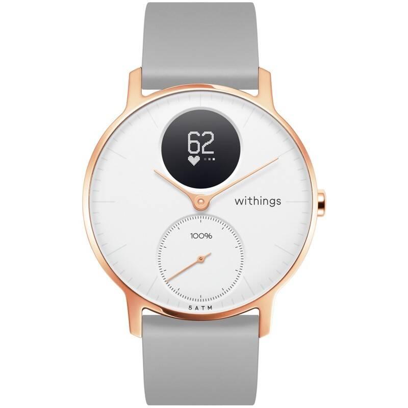 Chytré hodinky Withings Steel HR Rose