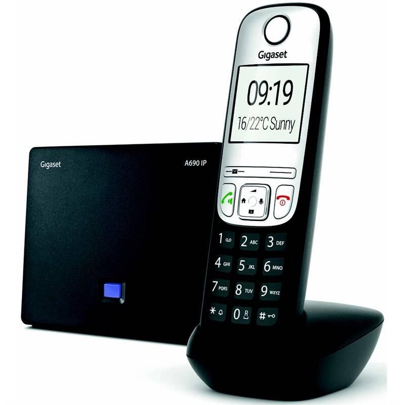 Domácí telefon Gigaset A690 IP černý, Domácí, telefon, Gigaset, A690, IP, černý
