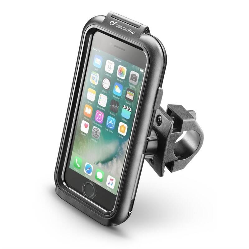 Držák na mobil Interphone pro Apple iPhone 8 7 6 6s, úchyt na řídítka, voděodolné pouzdro