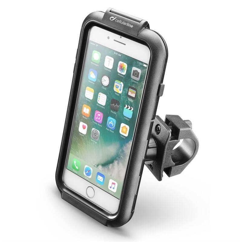 Držák na mobil Interphone pro Apple iPhone 8 Plus 7 Plus 6 Plus, úchyt na řídítka, voděodolné pouzdro