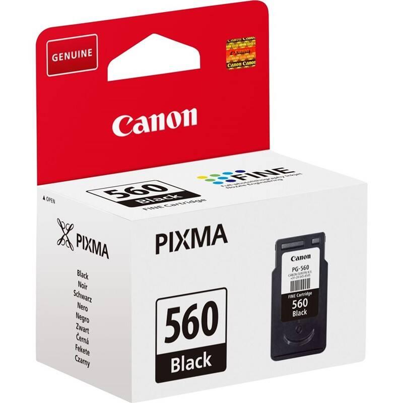 Inkoustová náplň Canon PG-560, 180 stran černá