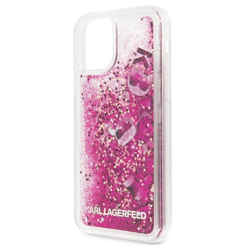 Kryt na mobil Karl Lagerfeld Floating Charms pro Apple iPhone 11 Pro Max růžový