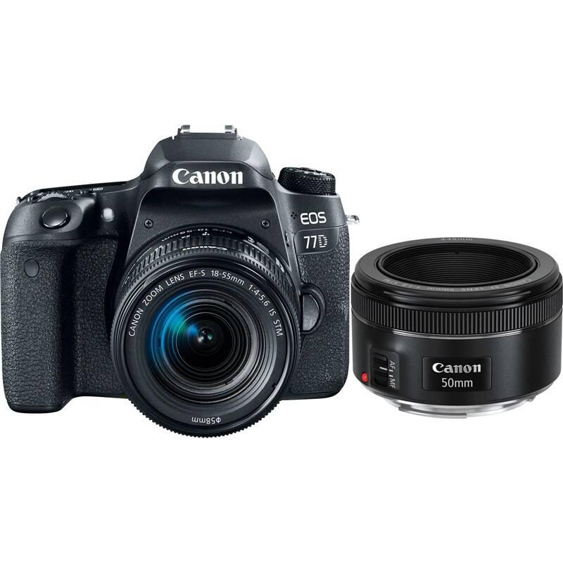Set výrobků Canon EOS 77D 18-55