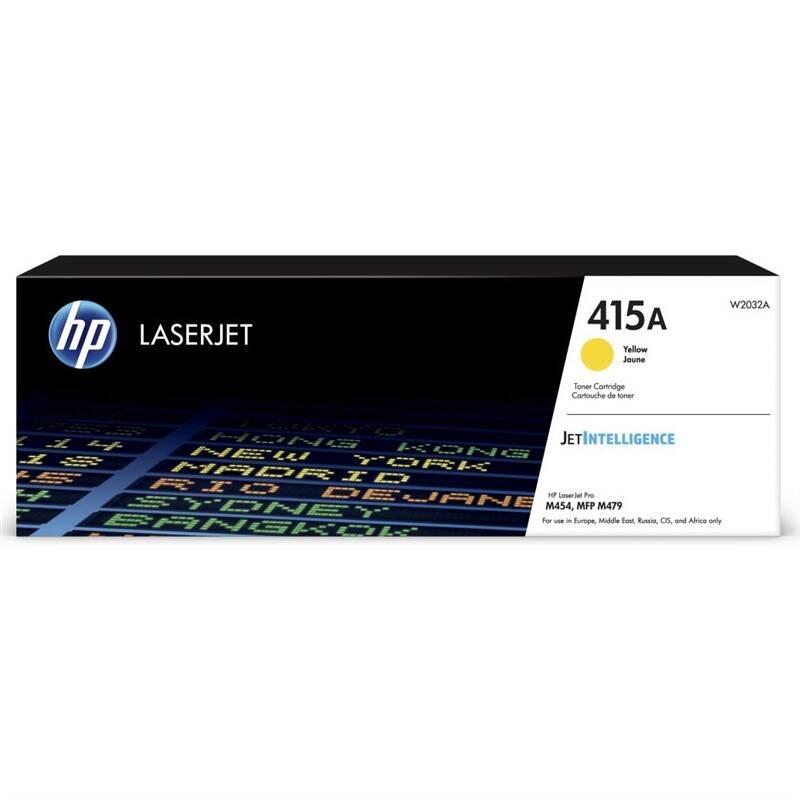 Toner HP 415A, 2100 stran žlutý
