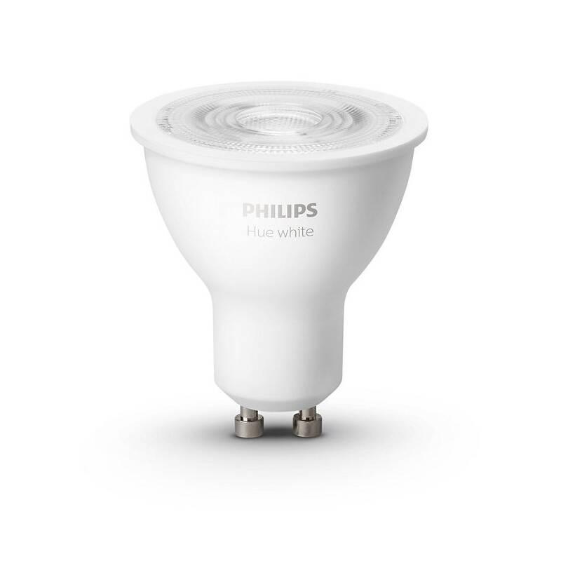 Žárovka LED Philips Hue Bluetooth 5,2W, GU10, White, Žárovka, LED, Philips, Hue, Bluetooth, 5,2W, GU10, White