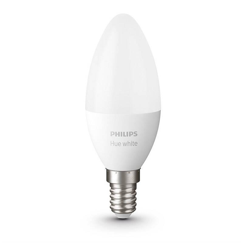 Žárovka LED Philips Hue Bluetooth 5,5W, E14, White