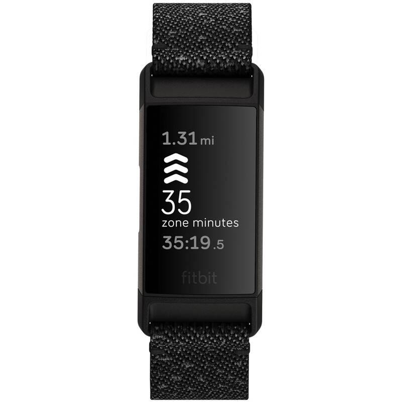 Fitness náramek Fitbit Charge 4 Special Edition - Granite Woven, Fitness, náramek, Fitbit, Charge, 4, Special, Edition, Granite, Woven