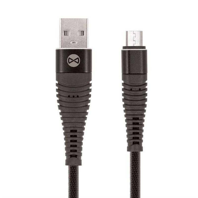 Kabel Forever USB Micro USB, 1m černý
