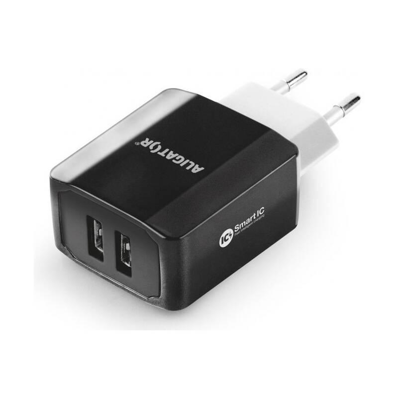 Nabíječka do sítě Aligator 2xUSB, smart