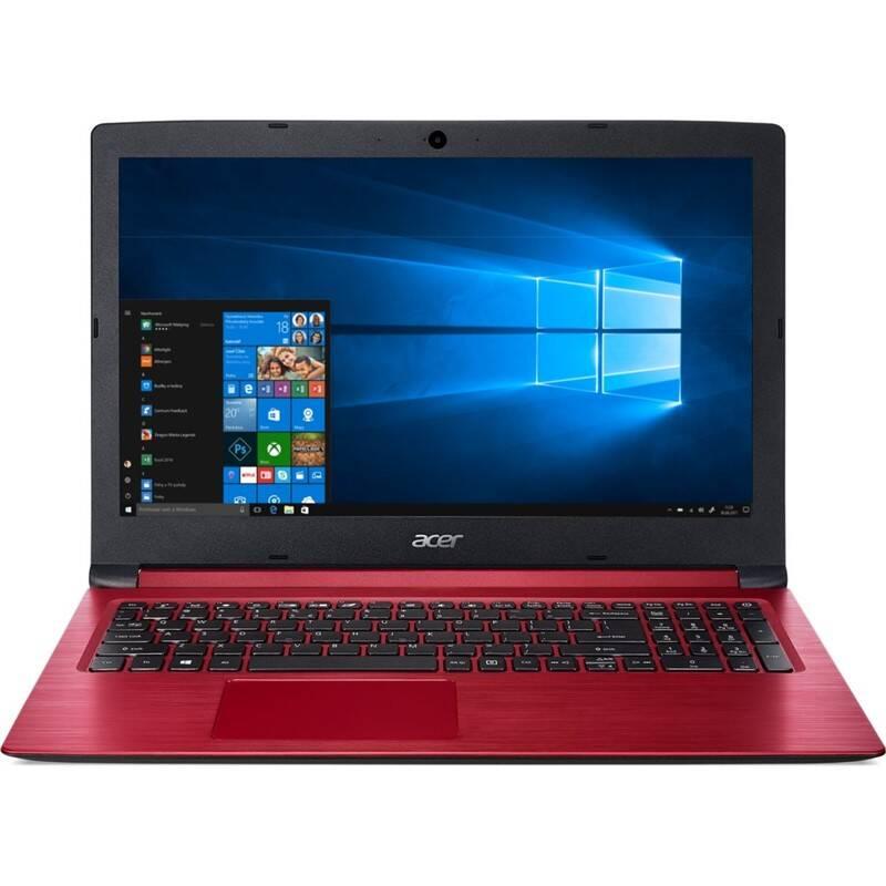 Notebook Acer 3 červený, Notebook, Acer, 3, červený