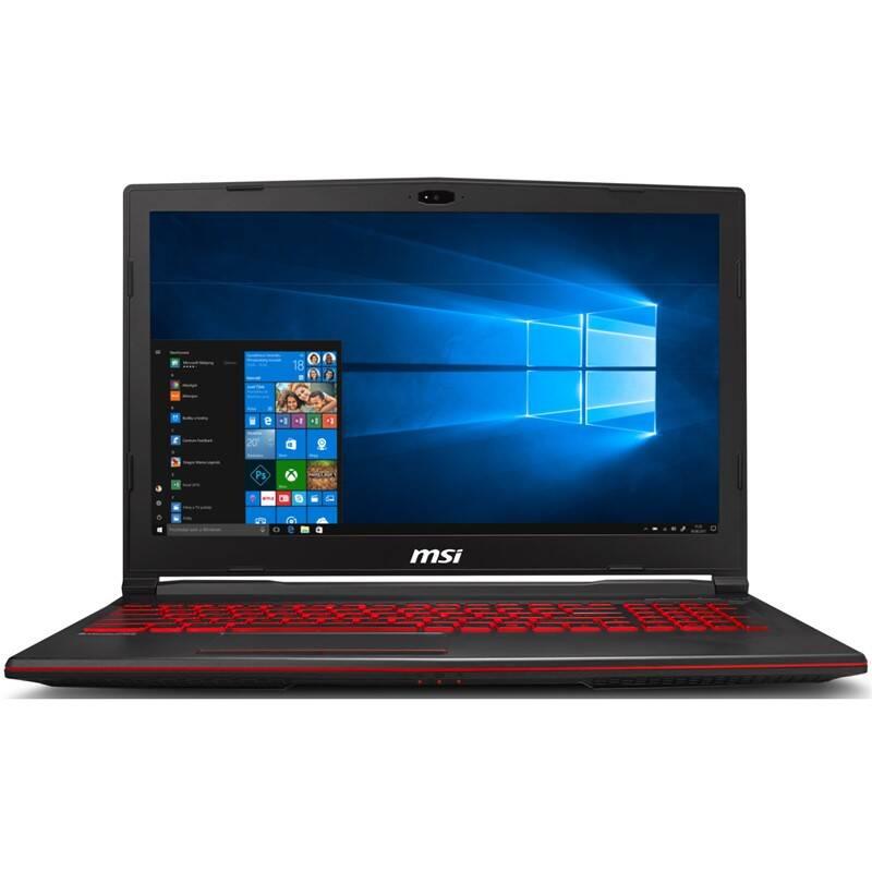 Notebook MSI GL63 9RC černý