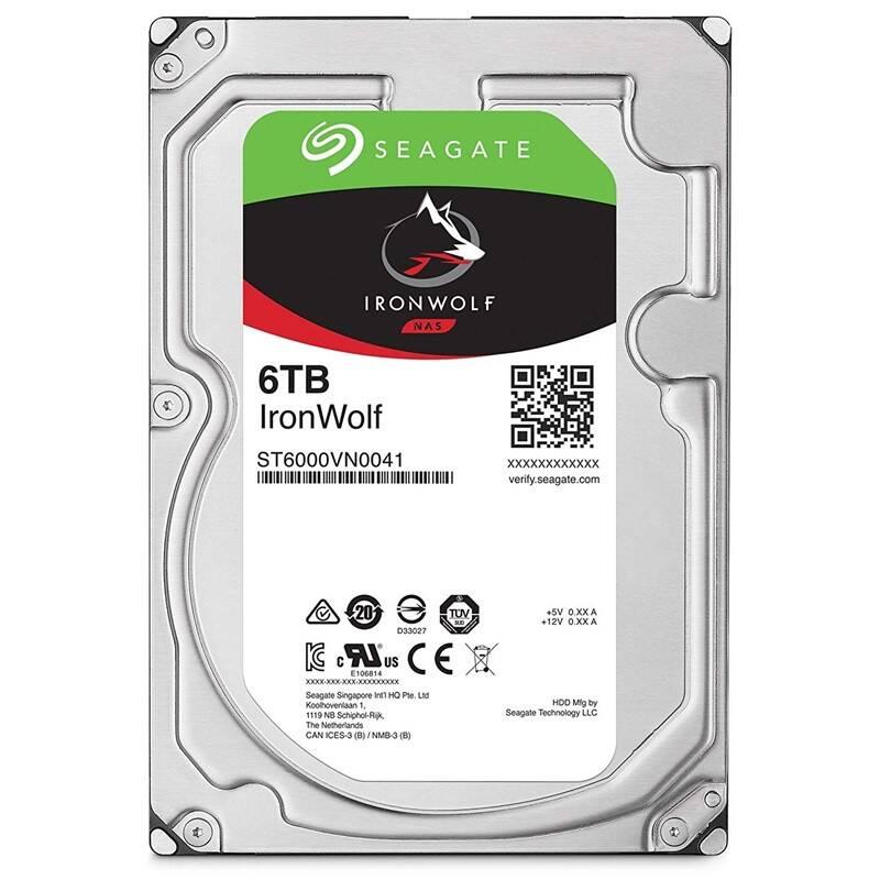 Pevný disk 3,5" Seagate IronWolf 6TB