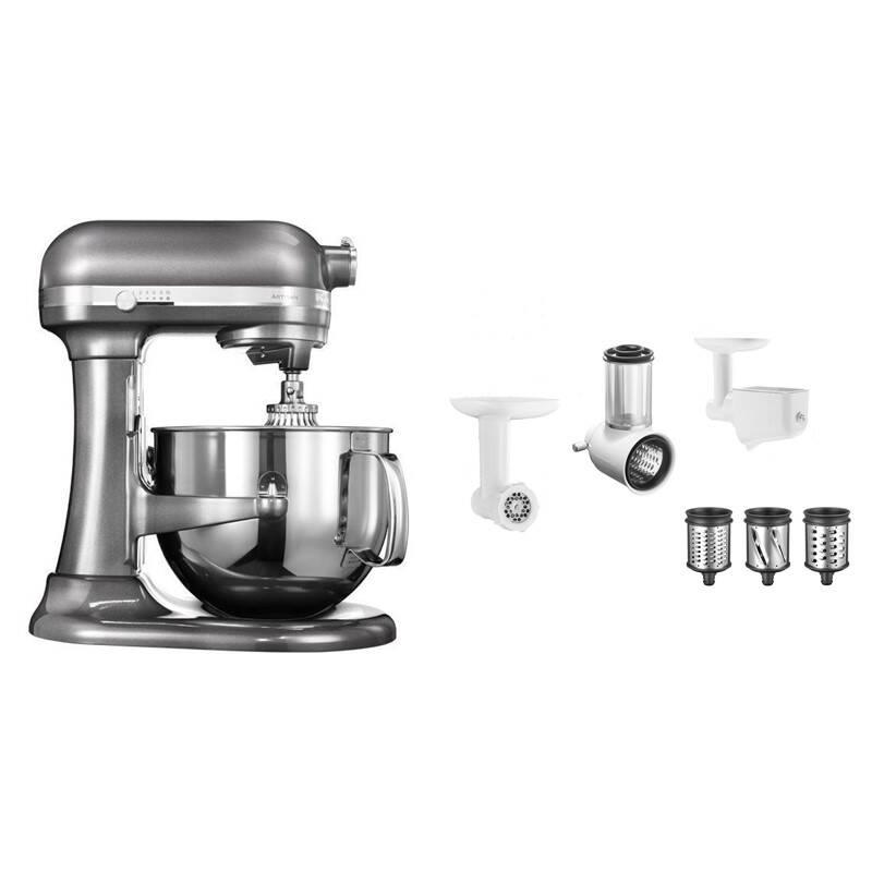 Set výrobků KitchenAid 5KSM7580XEMS 5KSM2FPPC