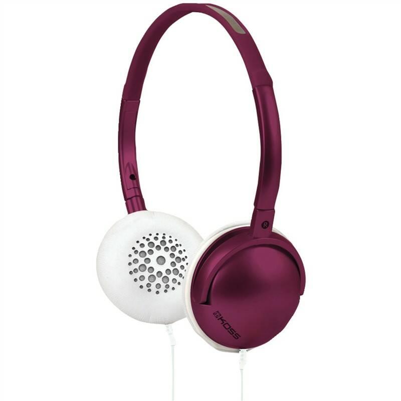 Sluchátka Koss RUK 40 červená