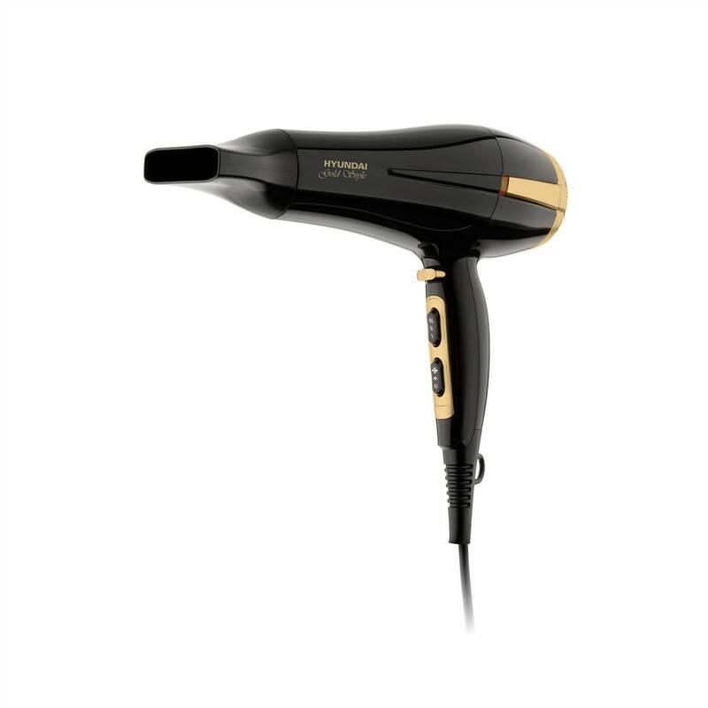 Fén Hyundai HD 170 černý zlatý