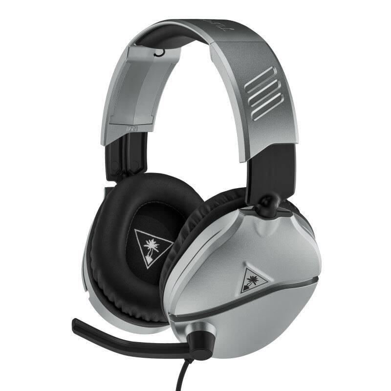 Headset Turtle Beach Recon 70 pro PC, PS4, Xbox One, Nintendo stříbrný