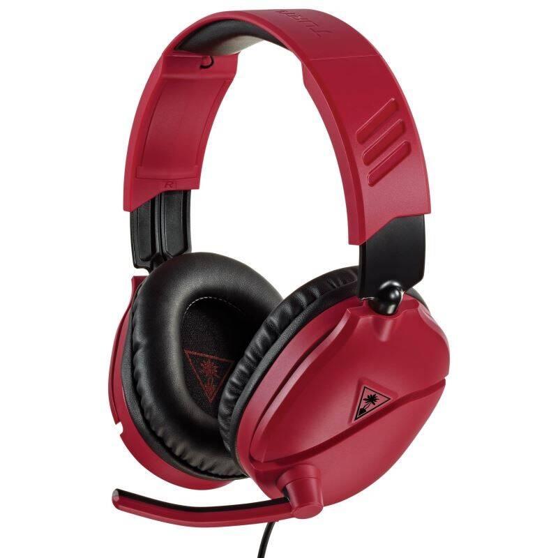 Headset Turtle Beach Recon 70N pro Nintendo, PS4, Xbox One červený