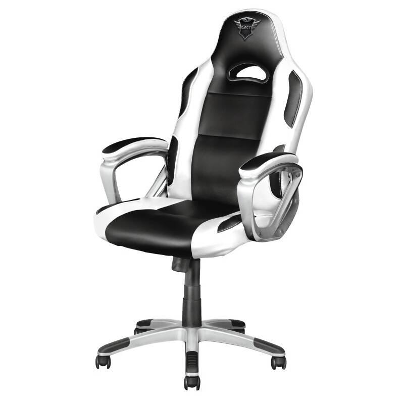 Herní židle Trust GXT 705W Ryon černá bílá