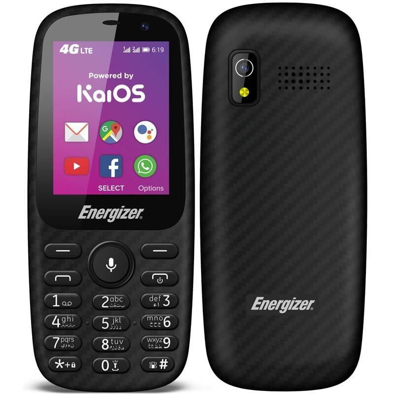 Mobilní telefon Energizer Energy E241S černý, Mobilní, telefon, Energizer, Energy, E241S, černý