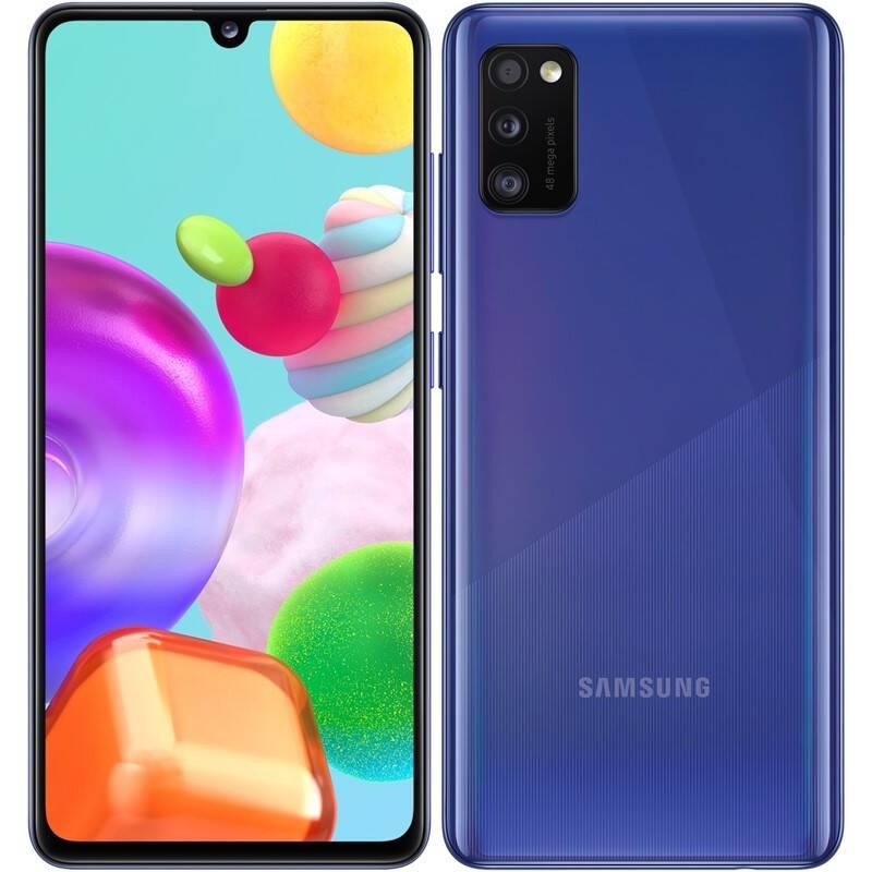 Mobilní telefon Samsung Galaxy A41 Dual SIM modrý, Mobilní, telefon, Samsung, Galaxy, A41, Dual, SIM, modrý