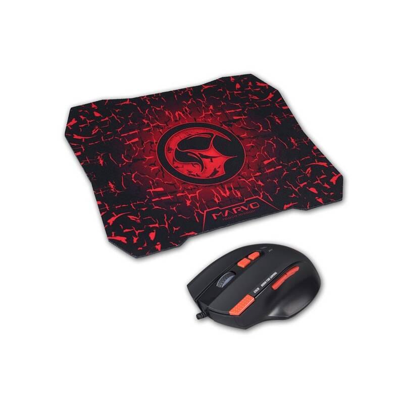 Myš Marvo G928 G1 podložka černá