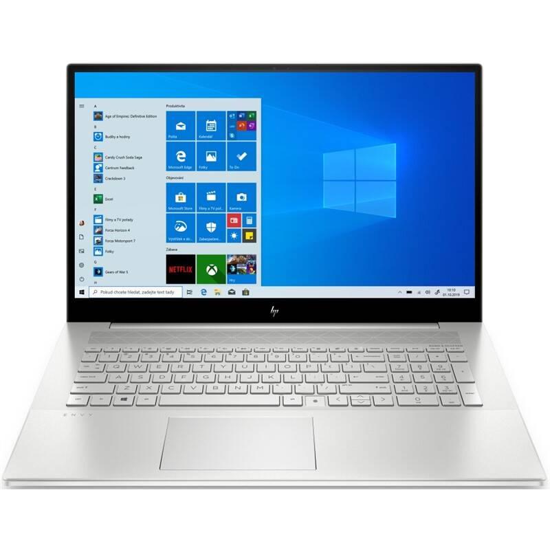 Notebook HP ENVY 17-cg0001nc stříbrný