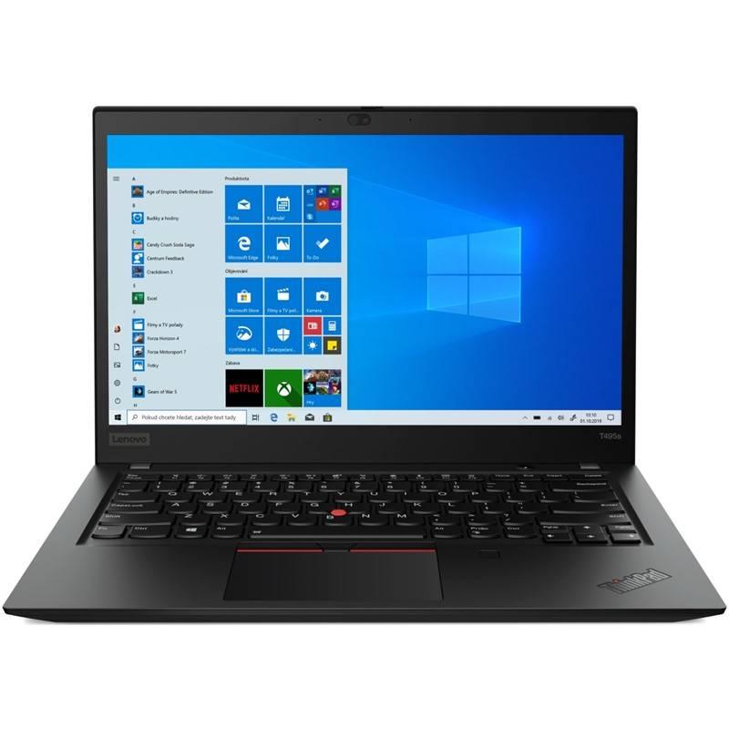 Notebook Lenovo ThinkPad T495s černý