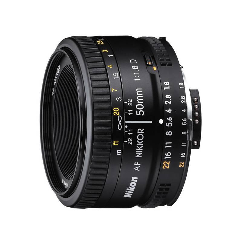 Objektiv Nikon NIKKOR 50 mm f 1.8 AF D černý