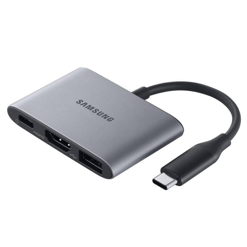 Redukce Samsung USB-C USB, USB-C, HDMI šedá, Redukce, Samsung, USB-C, USB, USB-C, HDMI, šedá