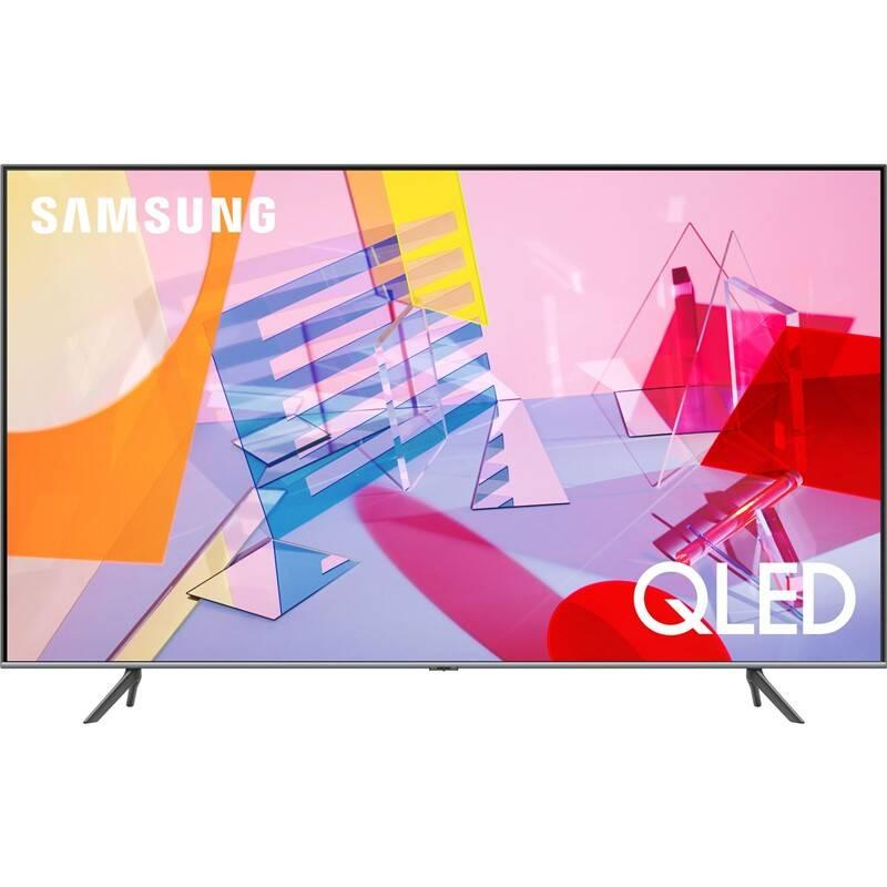 Televize Samsung QE43Q67TA stříbrná, Televize, Samsung, QE43Q67TA, stříbrná