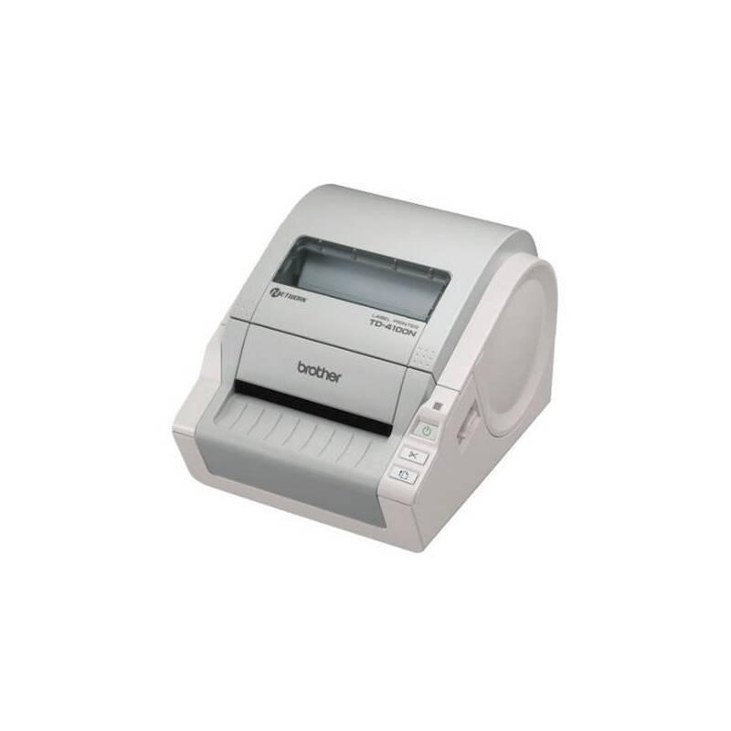 Tiskárna štítků Brother TD-4100N bílá
